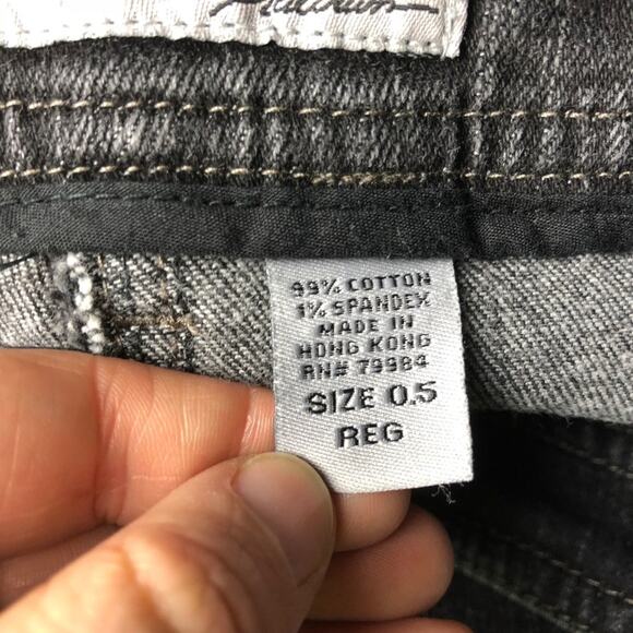 Chico's 0.5 6 Womens Black Bootcut Denim Jeans - Picture 6 of 6